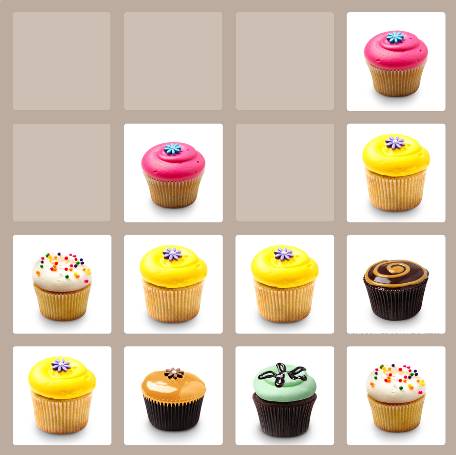 Build small merges to create bigger cupcakes